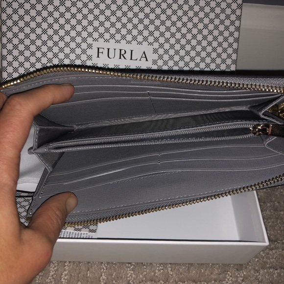 Furla Babylon 3/4 zip slim wallet - Picture 3 of 4